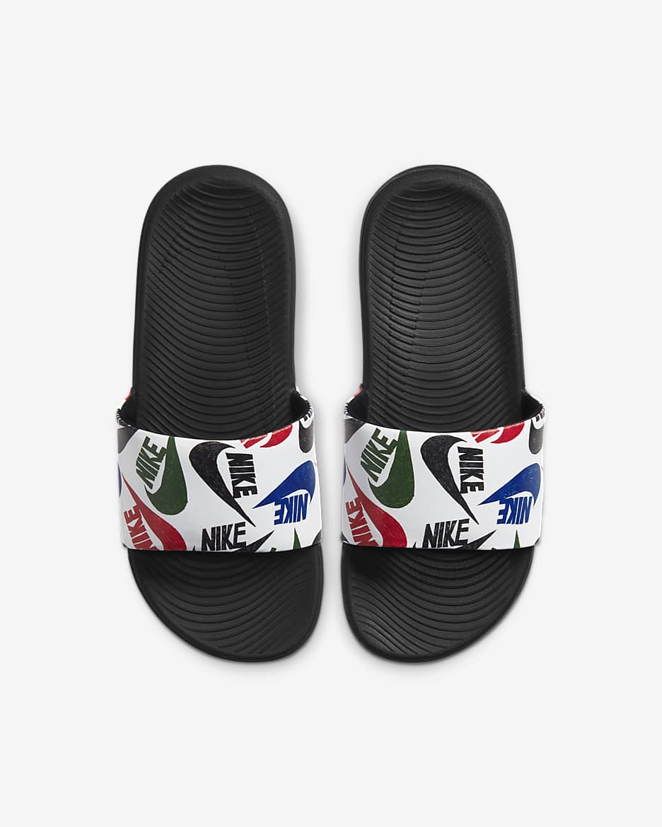 Nike Kawa SE JDI Younger and Older Kids' Slide - Black/White