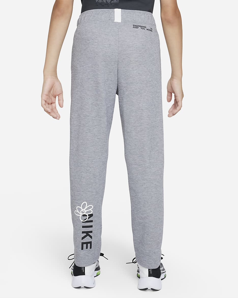 Nike Dri-FIT Performance Select Big Kids' (Boys') Training Joggers - Grey Heather/Heather/Sail