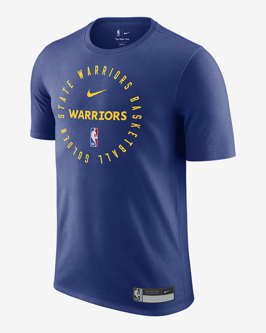 Golden State Warriors Nike Dri-FIT NBA-T-Shirt für Herren - Rush Blue