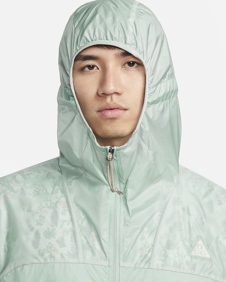 Nike ACG "Cinder Cone" Men's Windproof Jacket - Dusty Sage/Matte Olive/Dusty Sage/Sanddrift