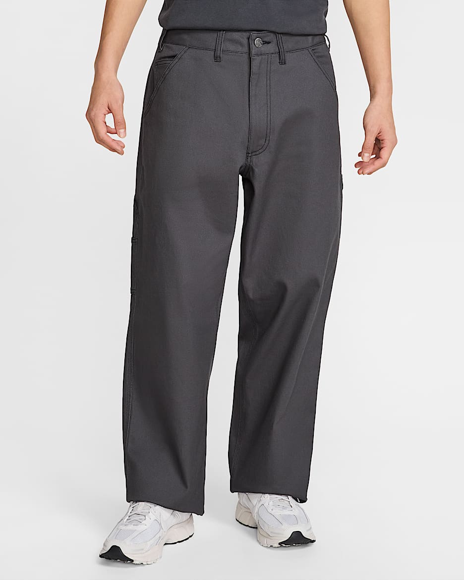Nike Life Men's Carpenter Pants - Anthracite/Anthracite