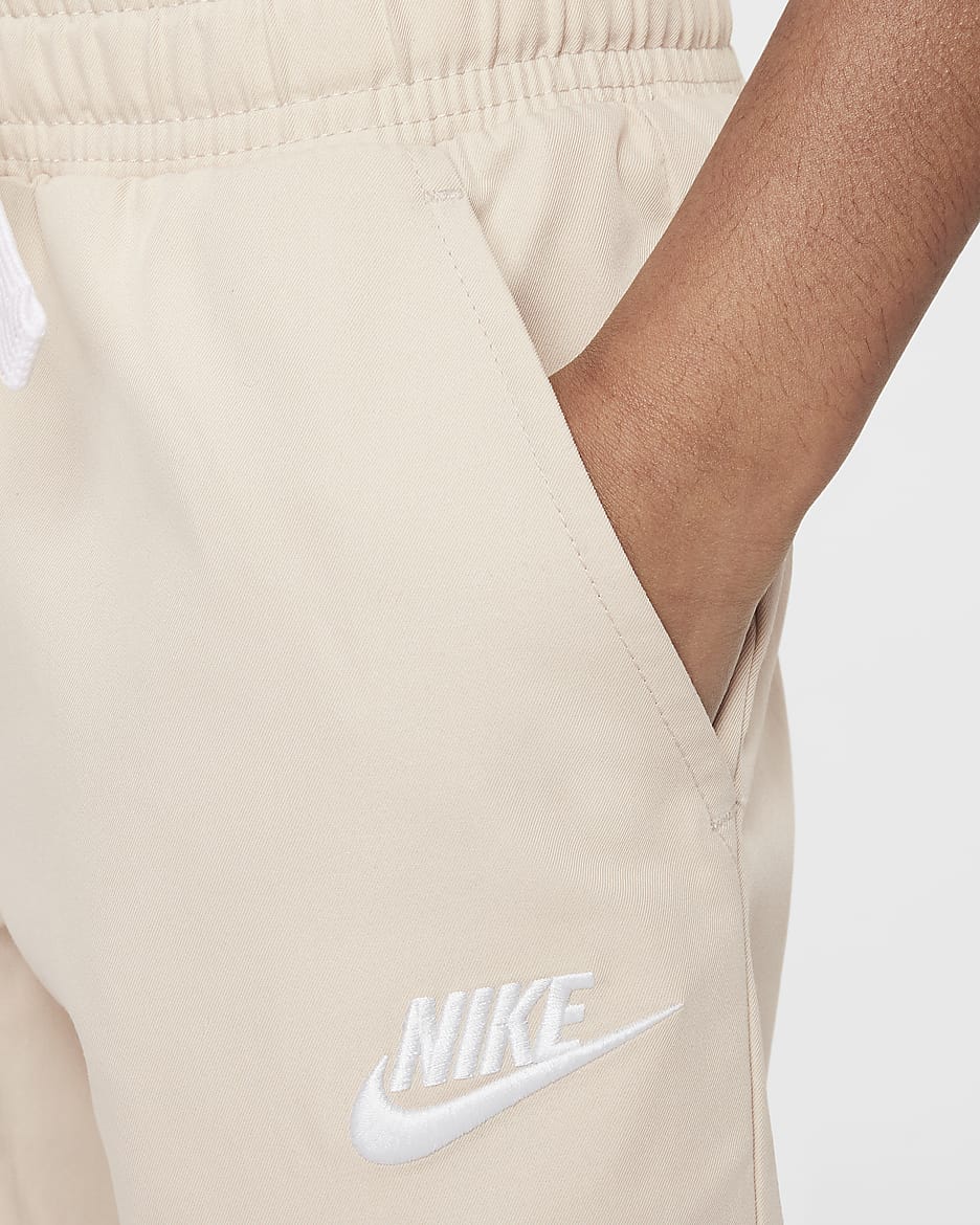 Nike Dri-FIT Little Kids' Woven Pants - Sanddrift