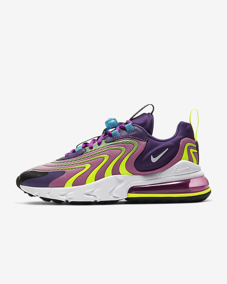 Nike Air Max 270 React ENG Women's Shoe - Eggplant/Magic Flamingo/Vivid Purple/White