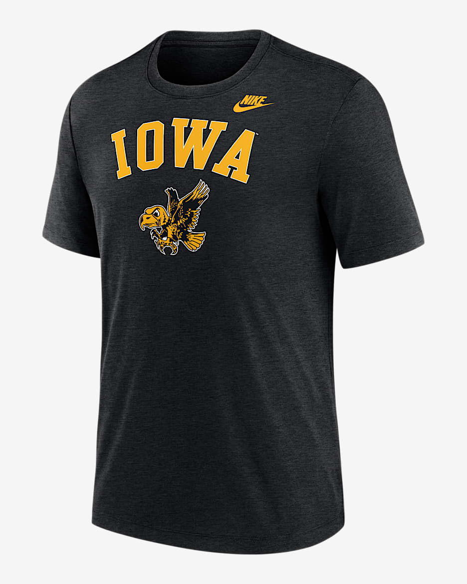 Iowa Legacy Arch Men's Nike College T-Shirt - Black