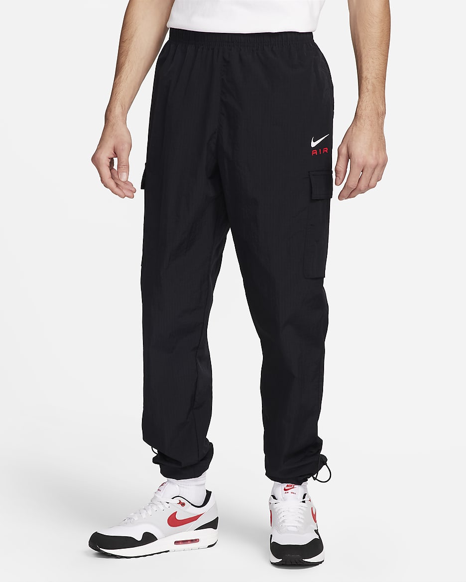 Nike Air Men's Lightweight Woven Trousers - Black