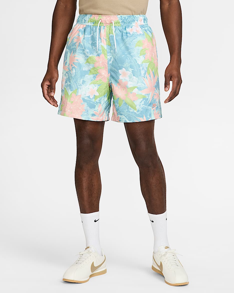 Nike Club Men's Flow Shorts - Mint Foam/Denim Turquoise/Mint Foam