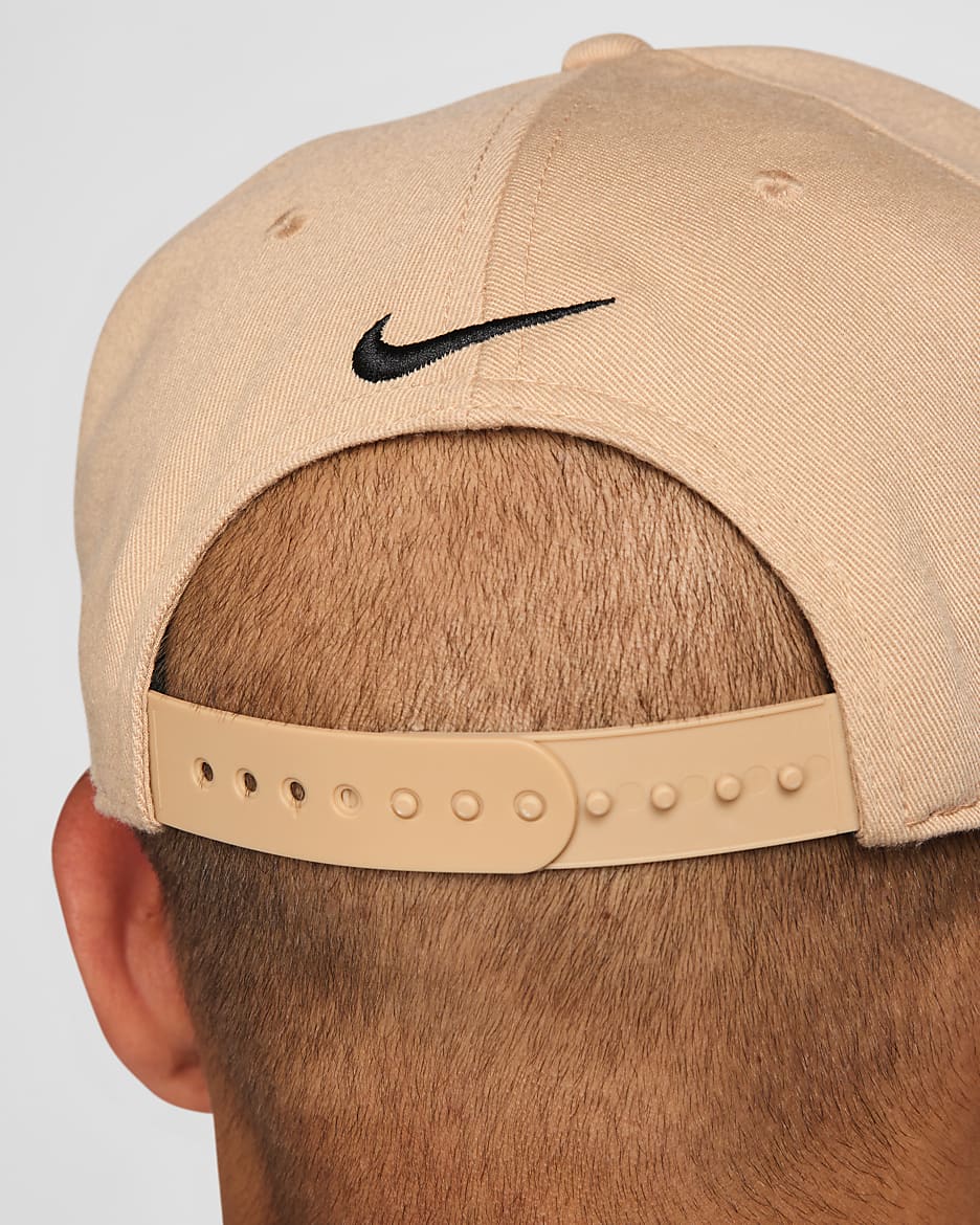 Nike Pro Structured Dri-FIT Cap - Hemp/Anthracite/White