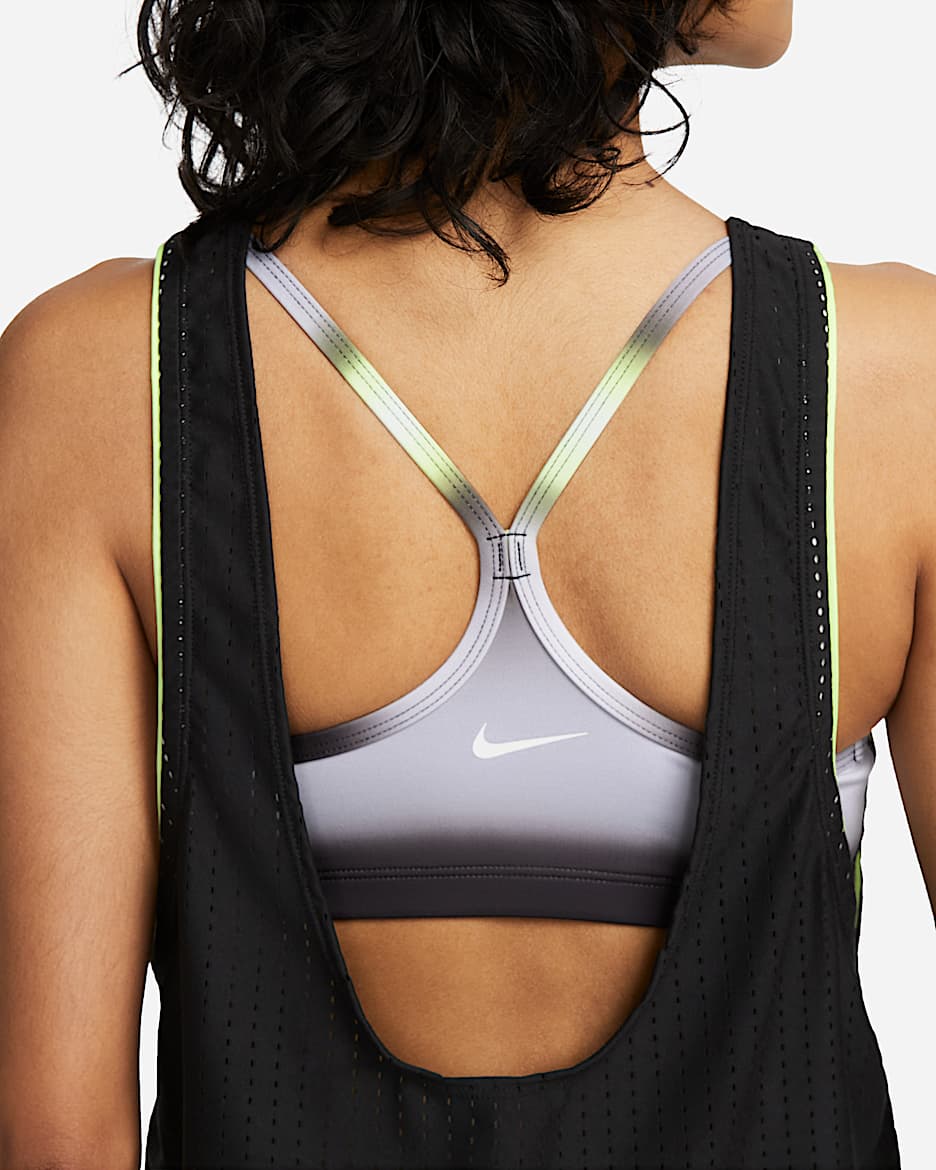 Nike Swim Women's Convertible Layered Tankini Top - Black