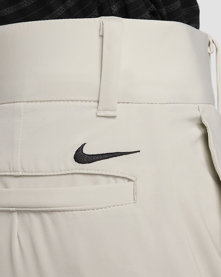 Pantalones de golf para mujer Nike Dri-FIT Tour - Hueso claro/Negro