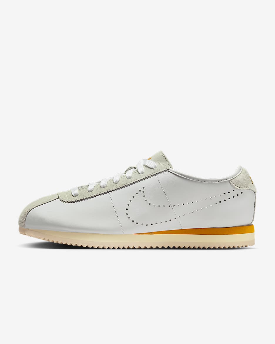 Nike Cortez Leather Zapatillas - Mujer - Blanco/Light Bone/Coconut Milk/Bronce