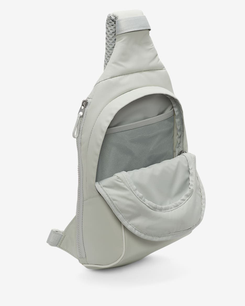 Nike Sportswear Essentials Sling Bag (8L) - Light Silver/Light Silver/Sail