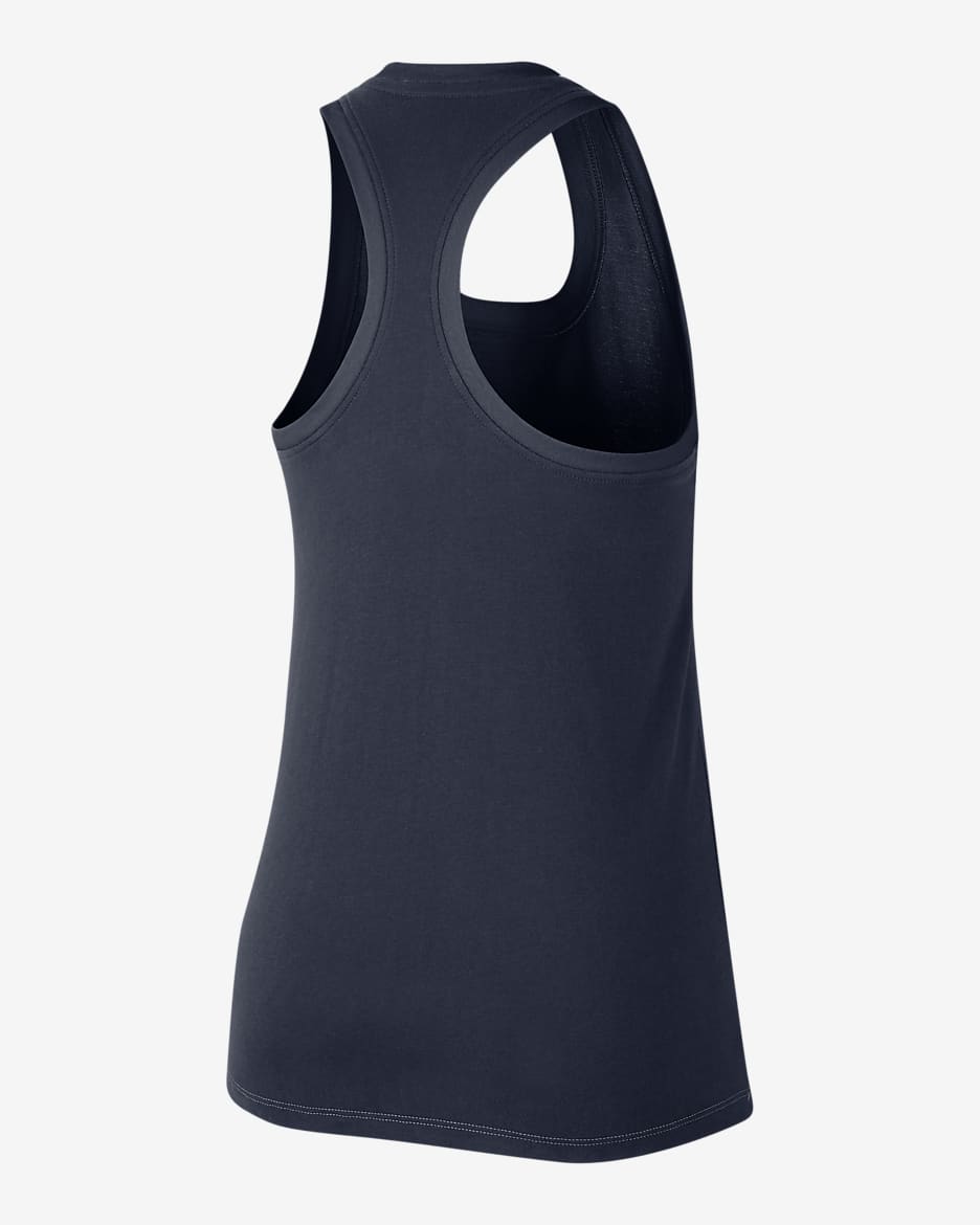 Michigan Women's Nike College Tank - College Navy