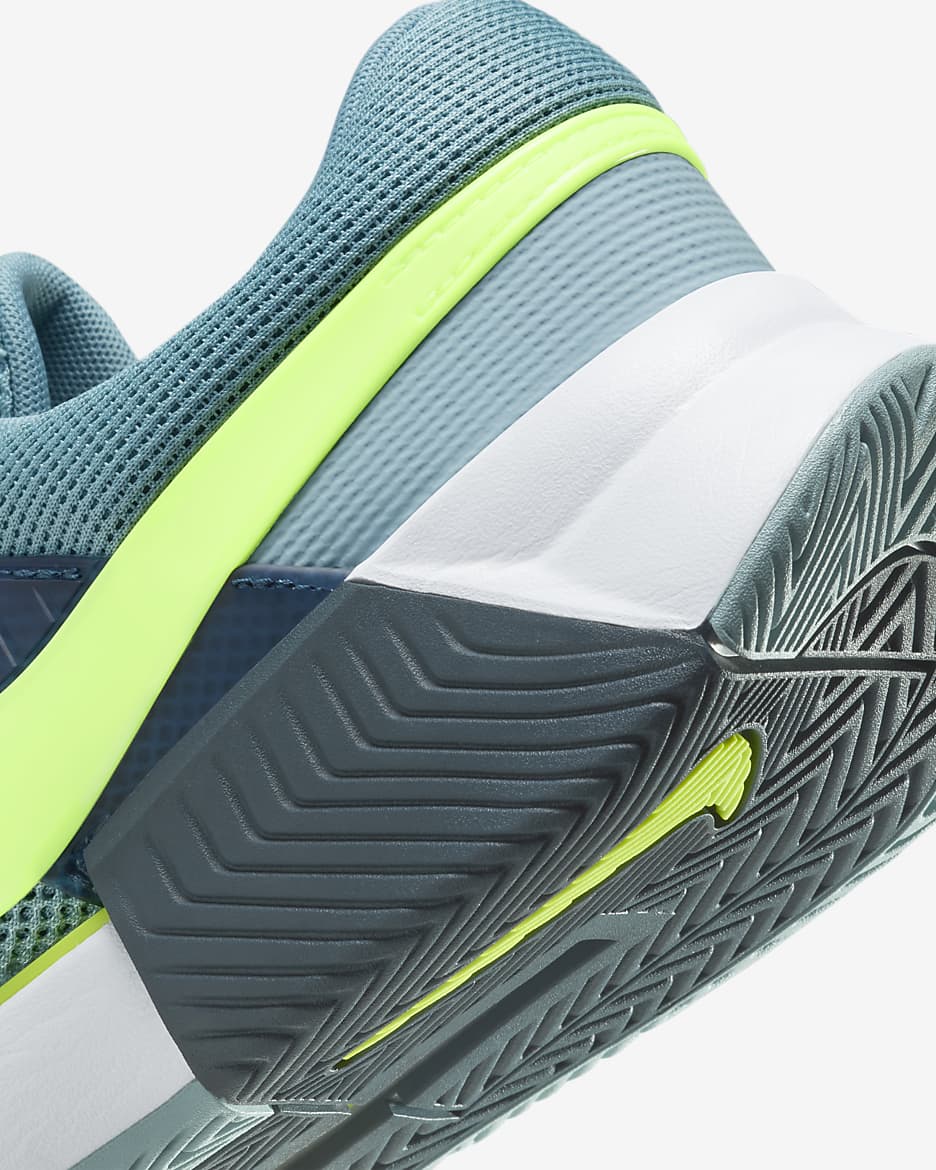 Nike Zoom GP Challenge 1 hardcourt tennisschoenen voor heren - Denim Turquoise/Armory Navy/Volt