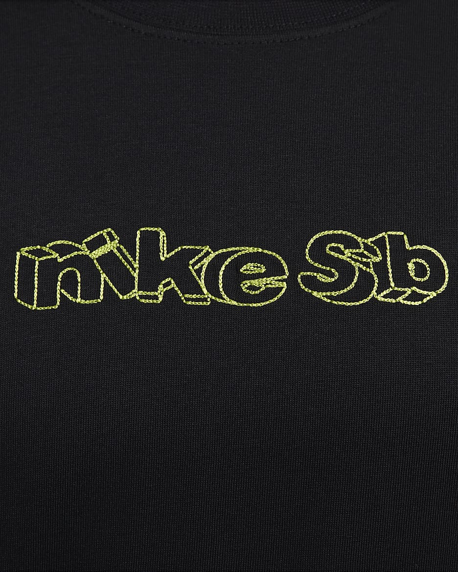 Nike SB Camiseta Max90 de skateboard - Negro