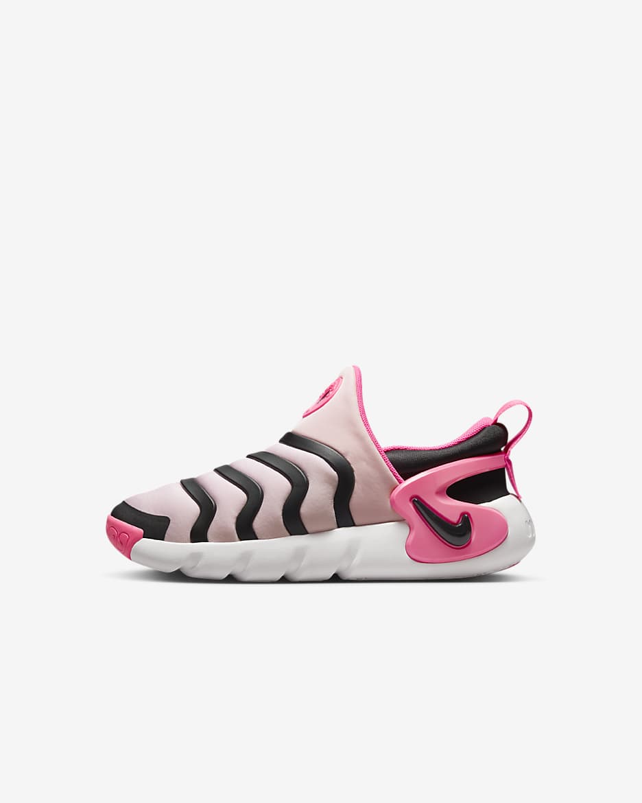 Nike Dynamo Go Younger Kids' Easy On/Off Shoes - Medium Soft Pink/Hyper Pink/White/Black