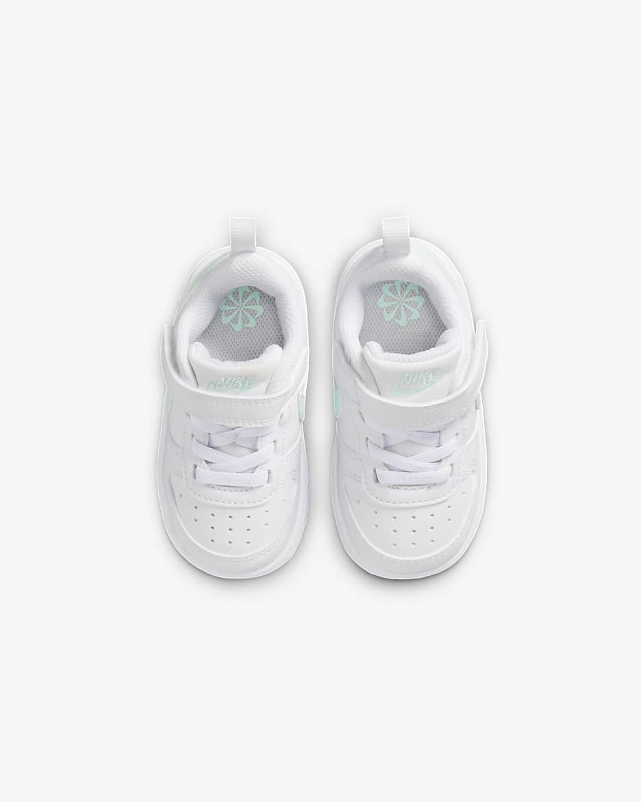 Nike Court Borough Low Recraft Baby/Toddler Shoes - White/Geode Teal/Jade Ice