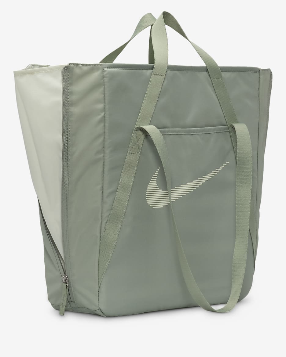 Bolsa tipo tote para gimnasio (28 L) Nike - Horizonte jade/Horizonte jade/Mar de cristal