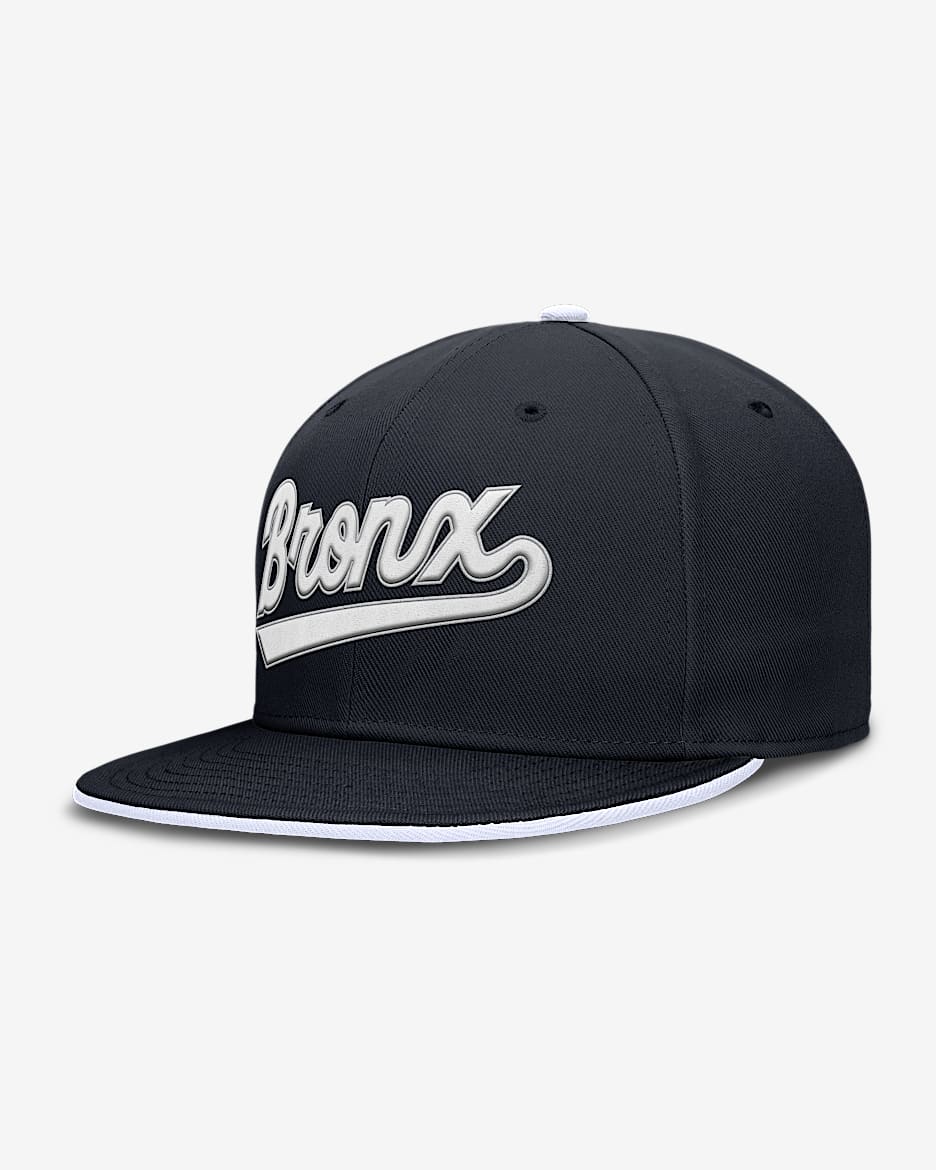 Gorra Nike Dri-FIT de la MLB ajustada para hombre New York Yankees True - Azul