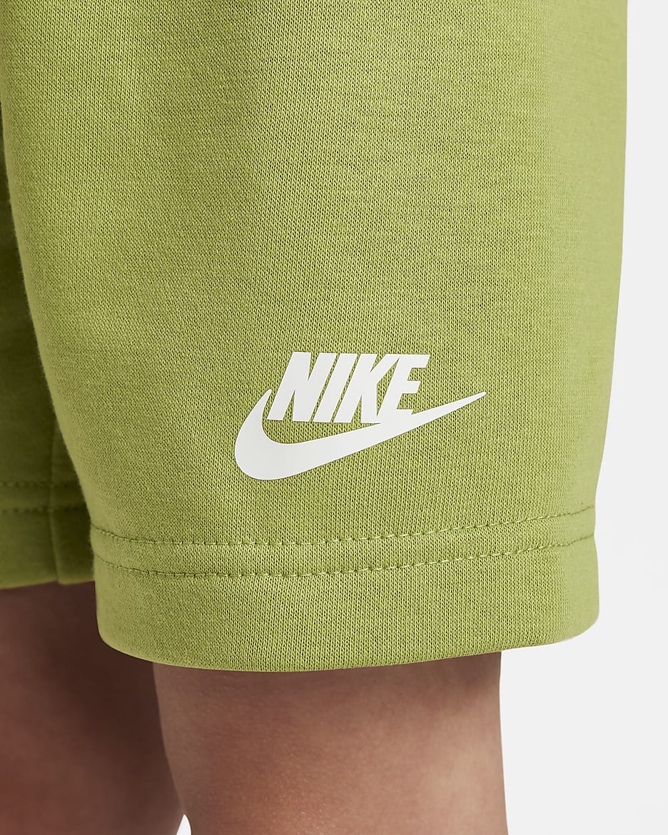 Conjunto de shorts de 2 piezas infantil Nike Sportswear - Pera