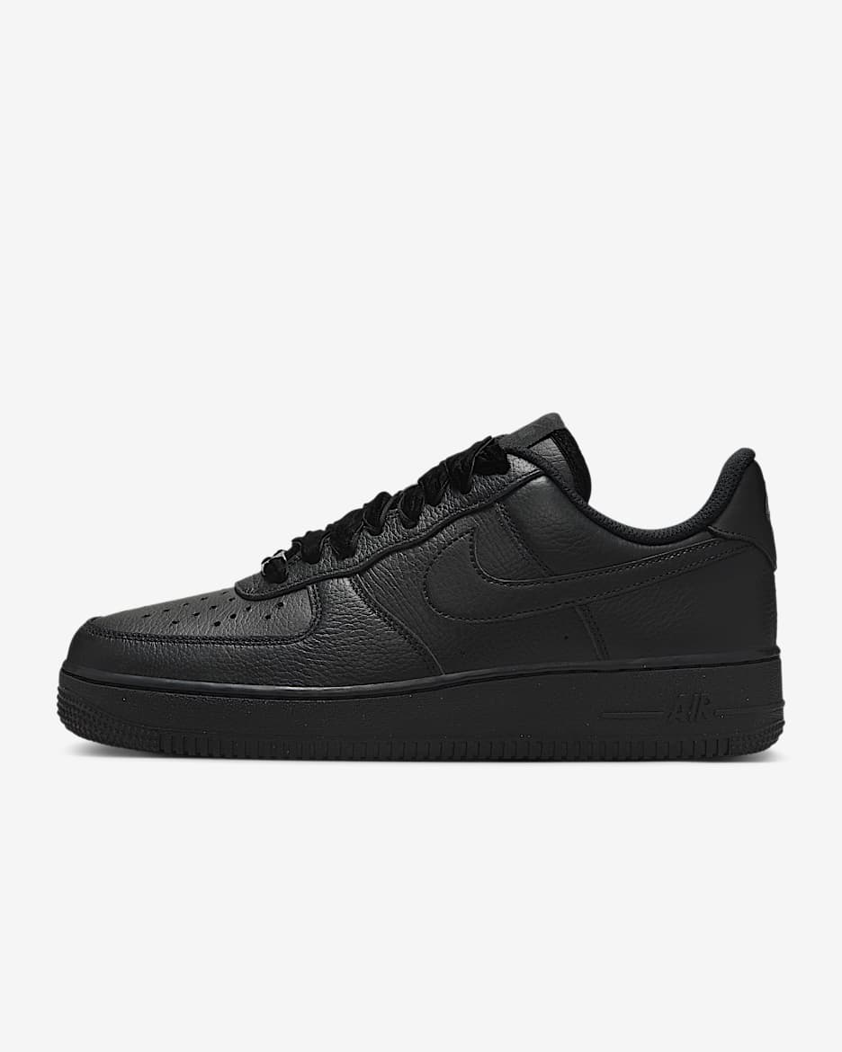 Nike Air Force 1 '07 Vintage Women's Shoes - Black/Anthracite/Metallic Silver/Black