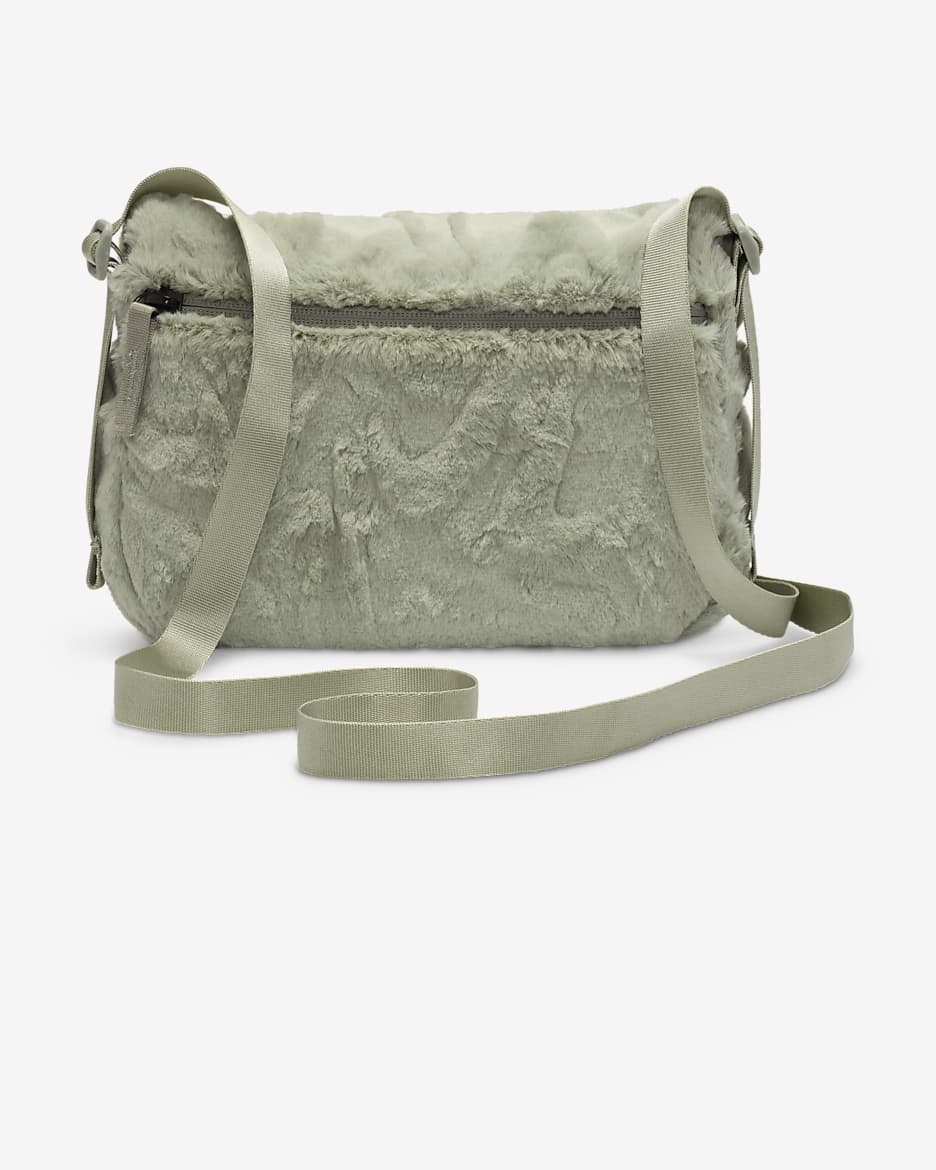 Nike Sportswear Futura 365 Faux Fur Cross-Body Bag (1L) - Jade Horizon/Jade Horizon/Jade Horizon