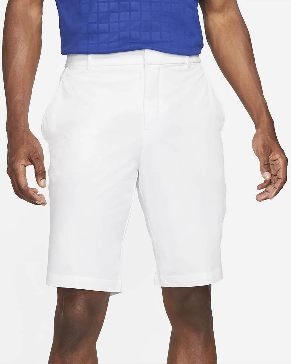 Nike Dri-FIT Herren-Golfshorts - Weiß/Weiß