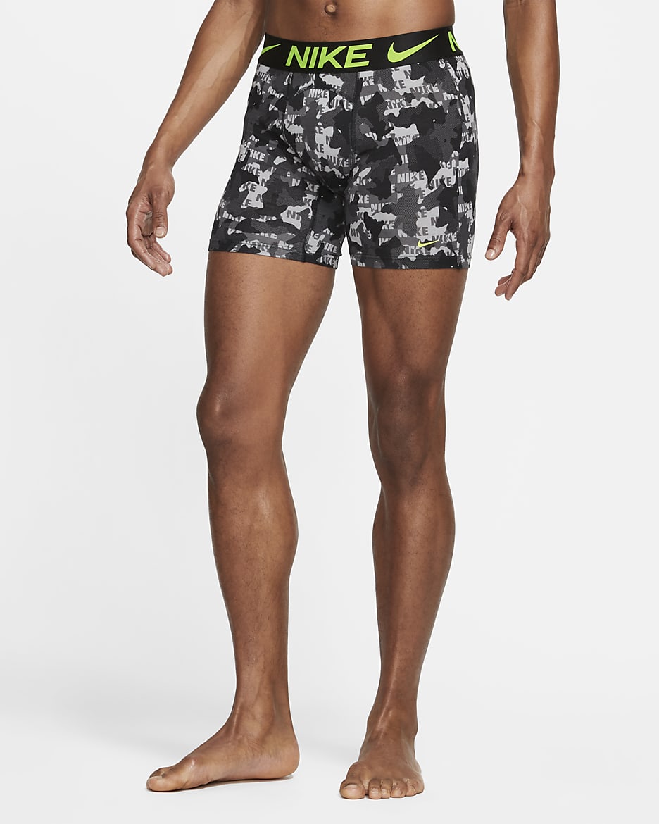 Nike Luxe Cotton Modal Men's Boxer Briefs - Black