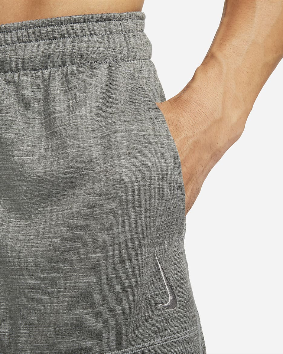 Nike Yoga Men's Dri-FIT 5" Unlined Shorts - Cool Grey/Heather/Cool Grey