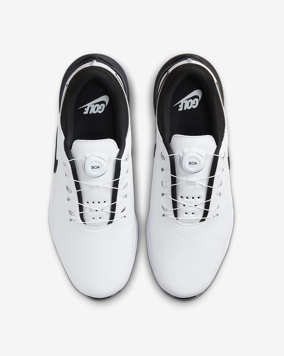 Nike Victory Tour 3 Boa Golf Shoes (Wide) - White/Black