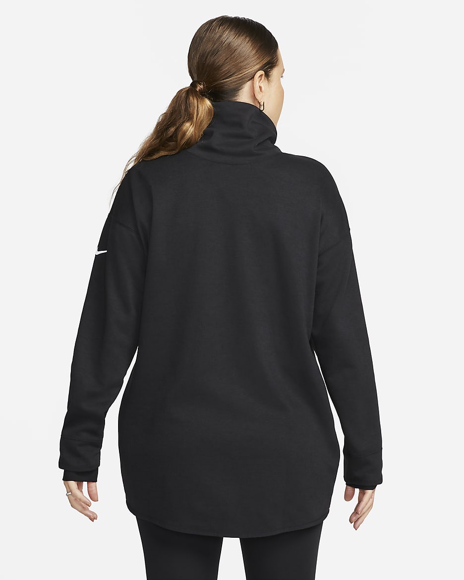 Pull réversible Nike (M) pour femme (maternité) - Noir/Noir/Blanc