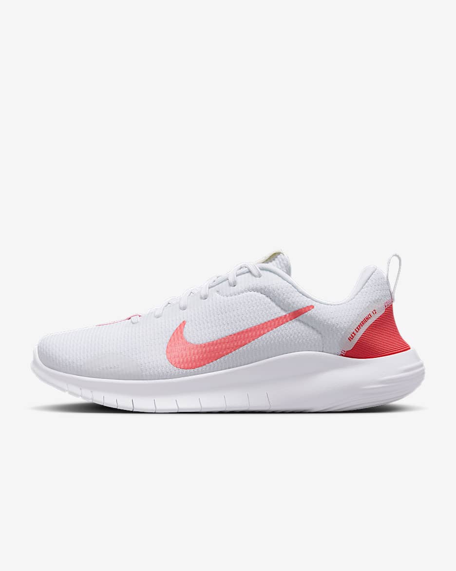 Nike Flex Experience Run 12 Sabatilles de running de carretera - Dona - Blanc/Blanc/Magic Ember