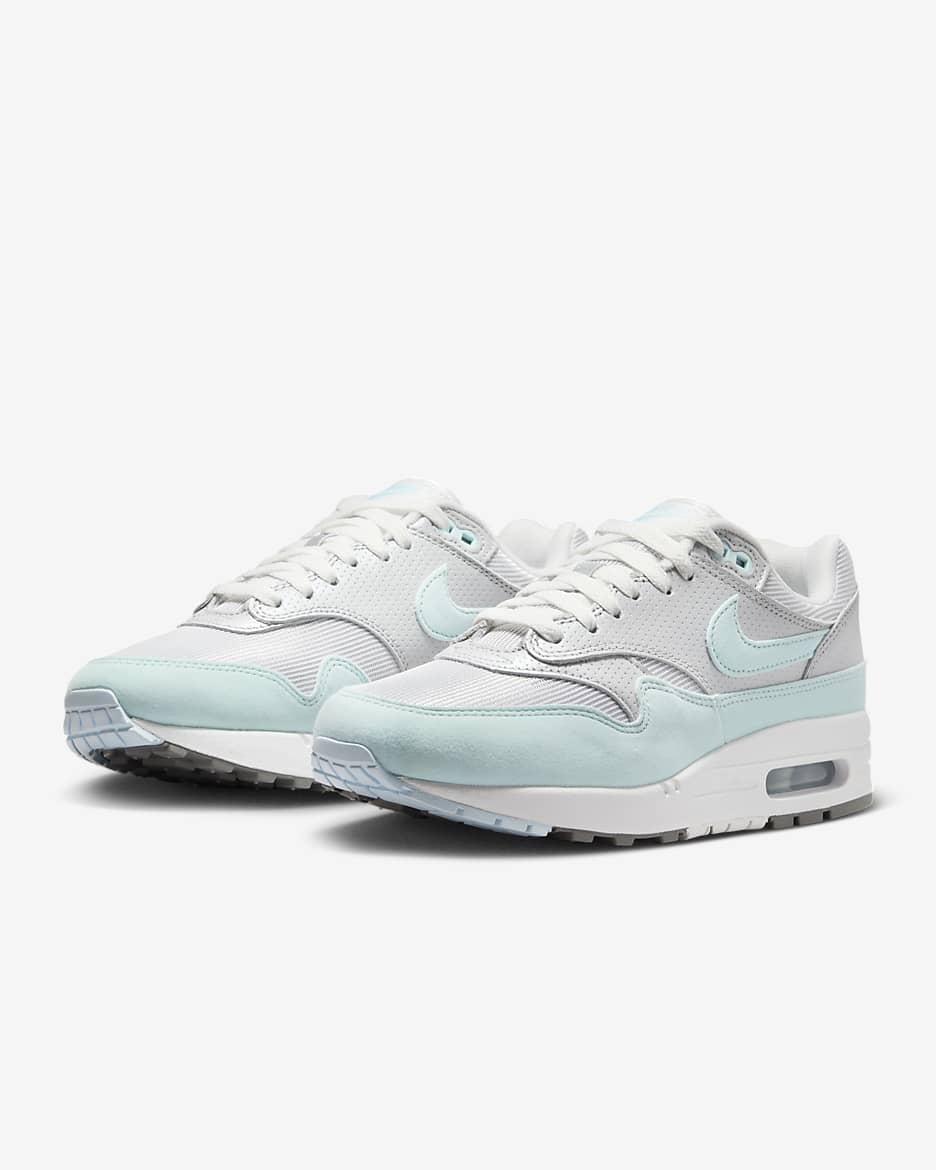 Chaussure Nike Air Max 1 '87 pour femme - Metallic Platinum/Flat Pewter/Summit White/Glacier Blue