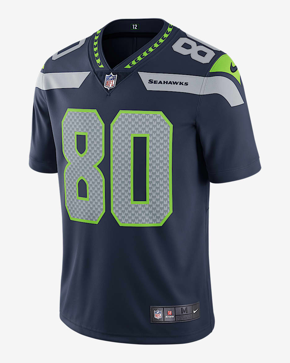 NFL Seattle Seahawks Nike Vapor Untouchable (Steve Largent) Men's Limited Football Jersey - Navy