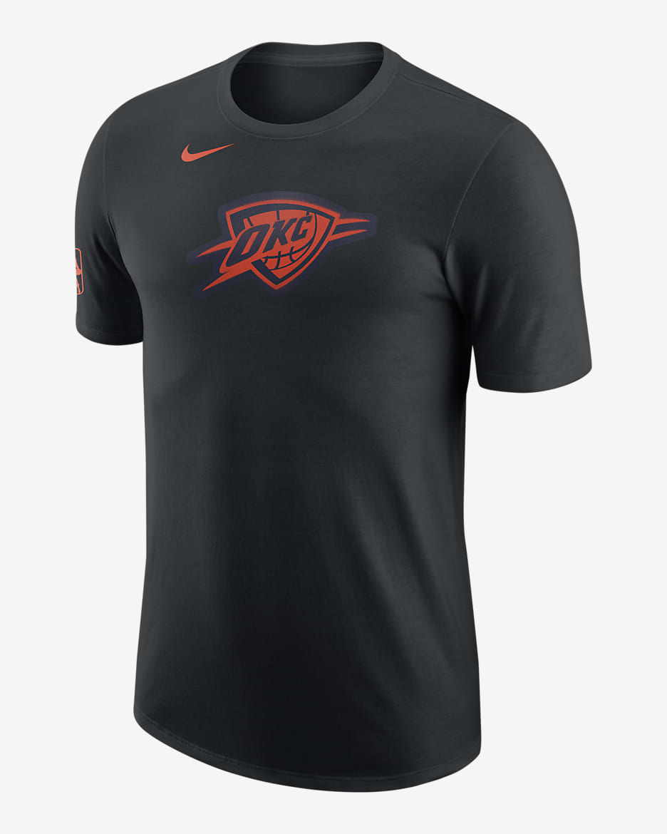 Oklahoma City Thunder City Edition Men's Nike NBA T-Shirt - Black