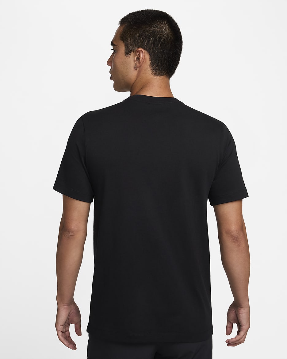 NikeCourt Men's Tennis T-Shirt - Black