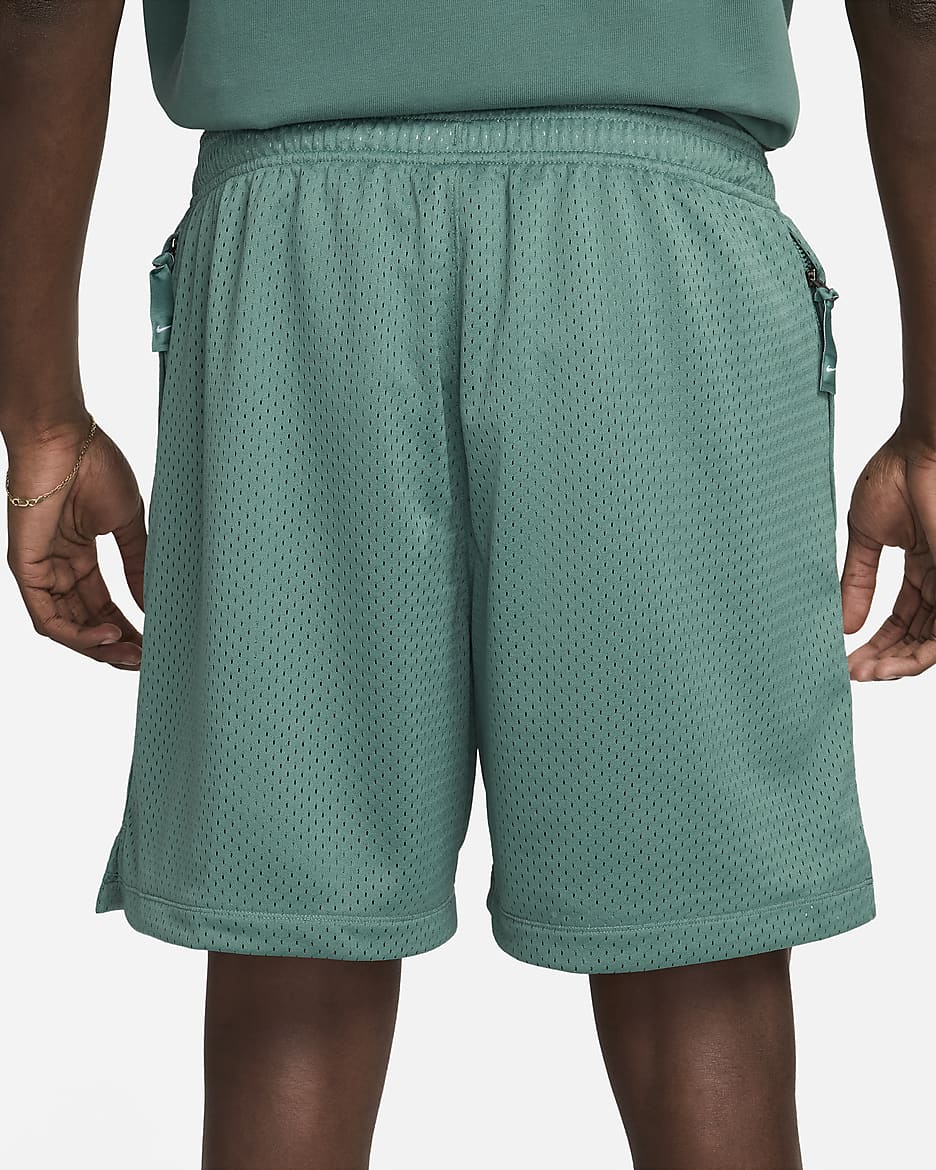 Nike Sportswear Swoosh Men's Mesh Shorts - Bicoastal/White