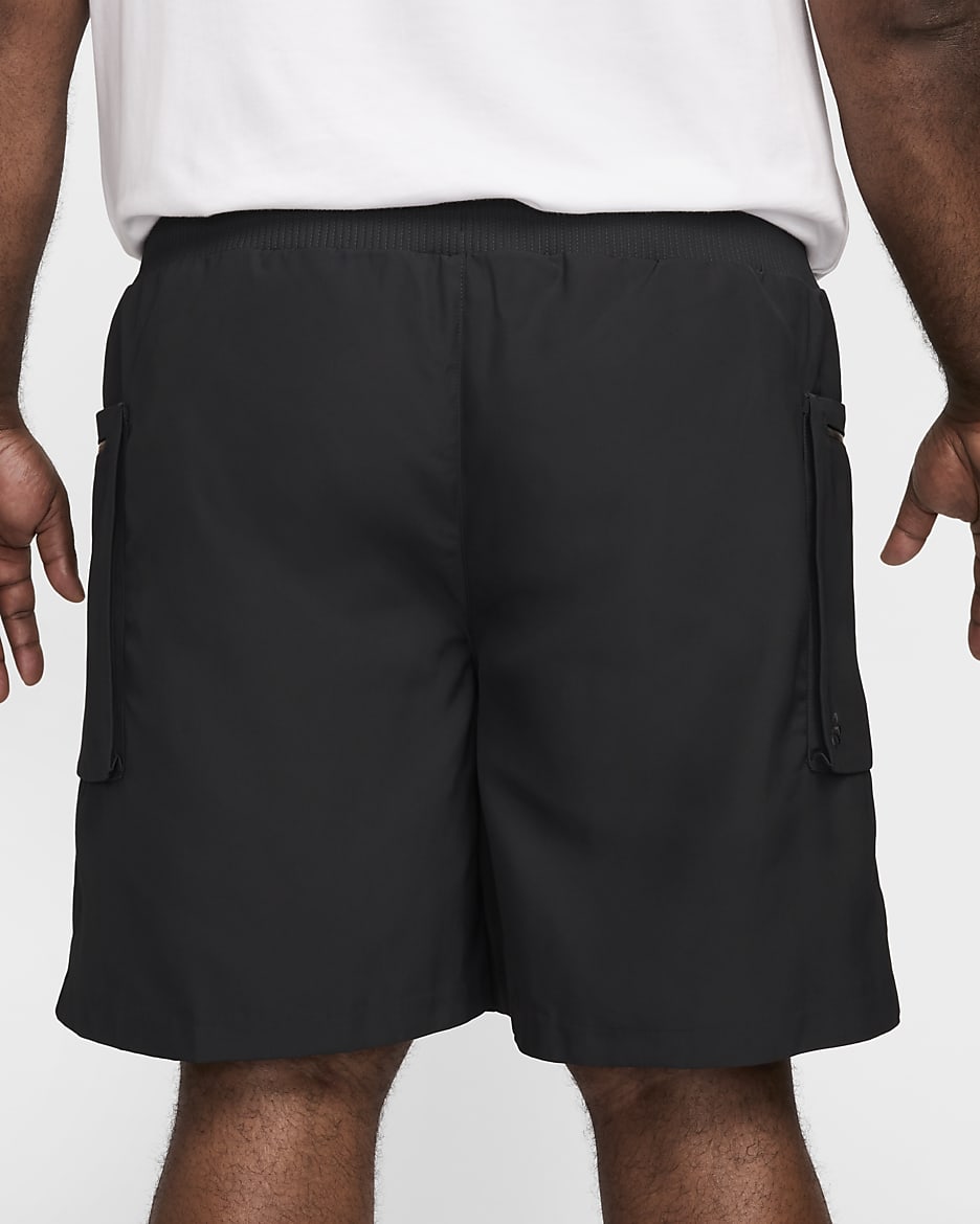 Nike Sportswear Tech Pack Utility-Webshorts für Herren - Schwarz/Schwarz/Schwarz