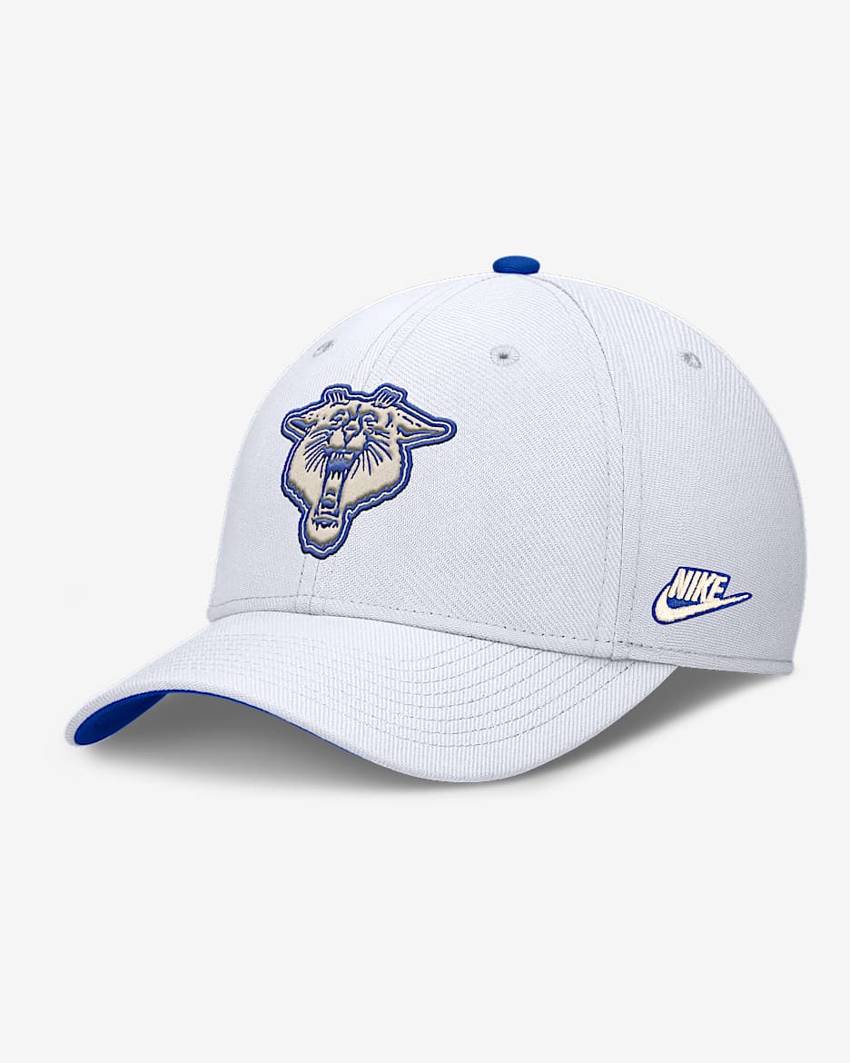 Kentucky Legacy Rise Men's Nike Dri-FIT College Hat - Royal