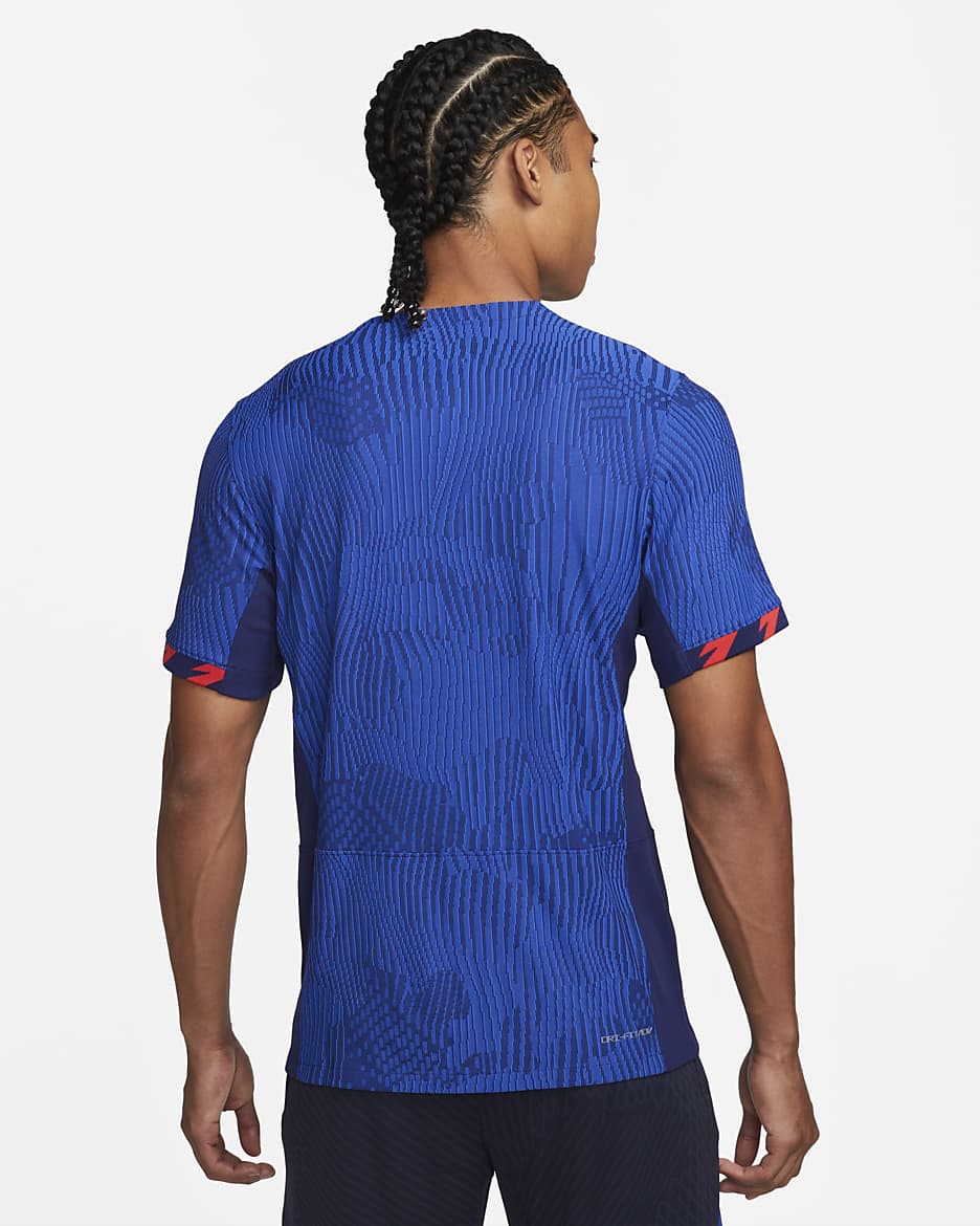 U.S. 2023 Match Away Men's Nike Dri-FIT ADV Soccer Jersey - Hyper Royal/Loyal Blue/Speed Red/Speed Red