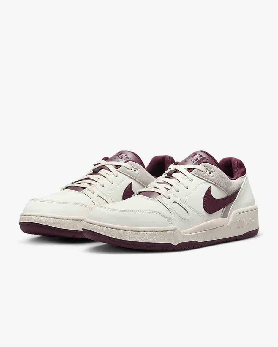 Scarpa Nike Full Force Low – Uomo - Sail/Light Smoke Grey/Coconut Milk/Burgundy Crush