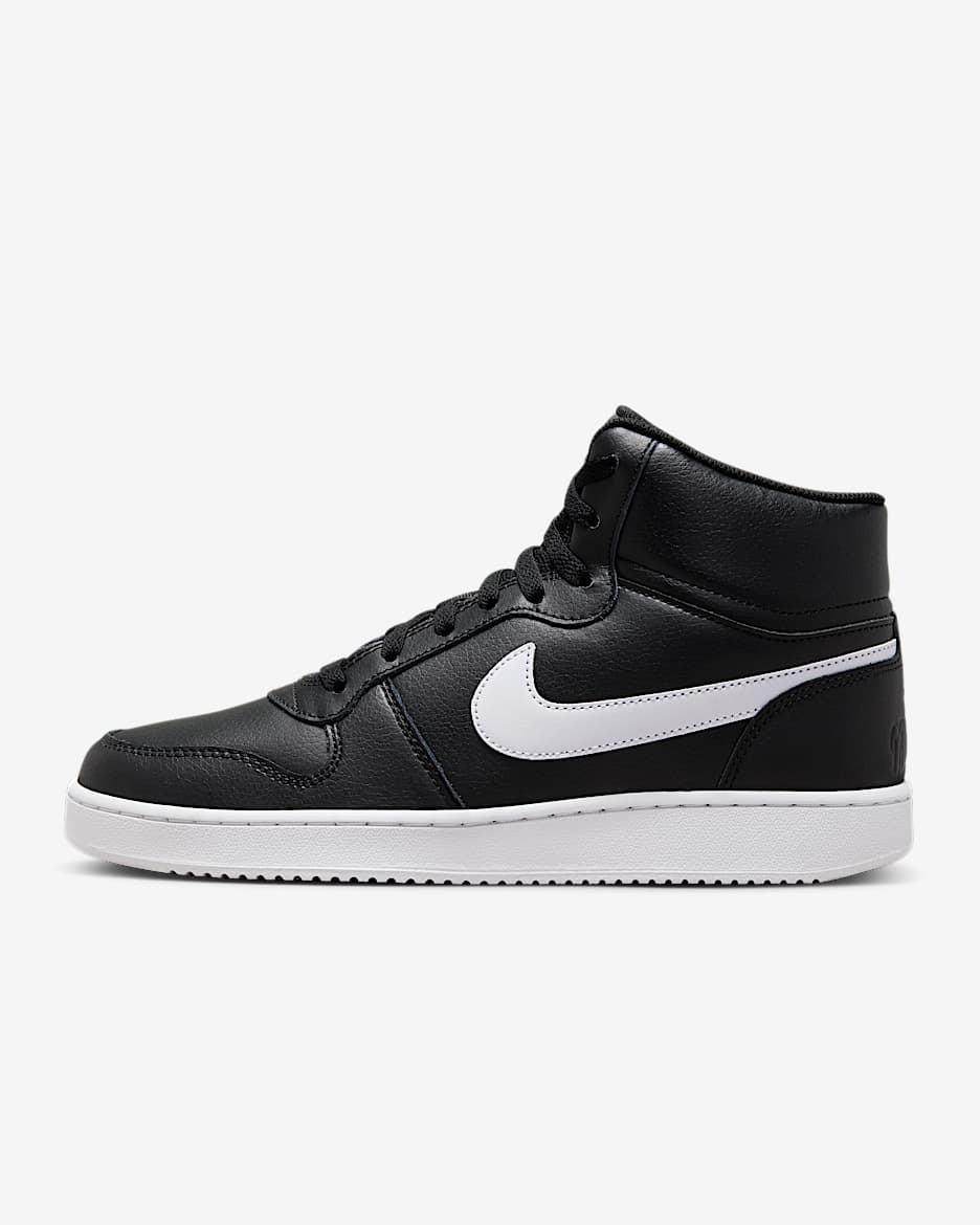 Nike Ebernon Mid Men's Shoes - Black/White