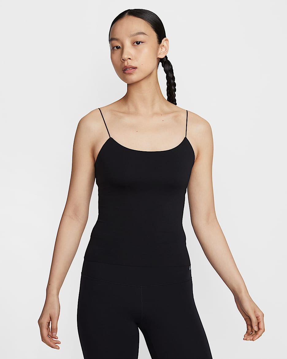 Nike Zenvy Women's Dri-FIT Cami Tank Top - Black