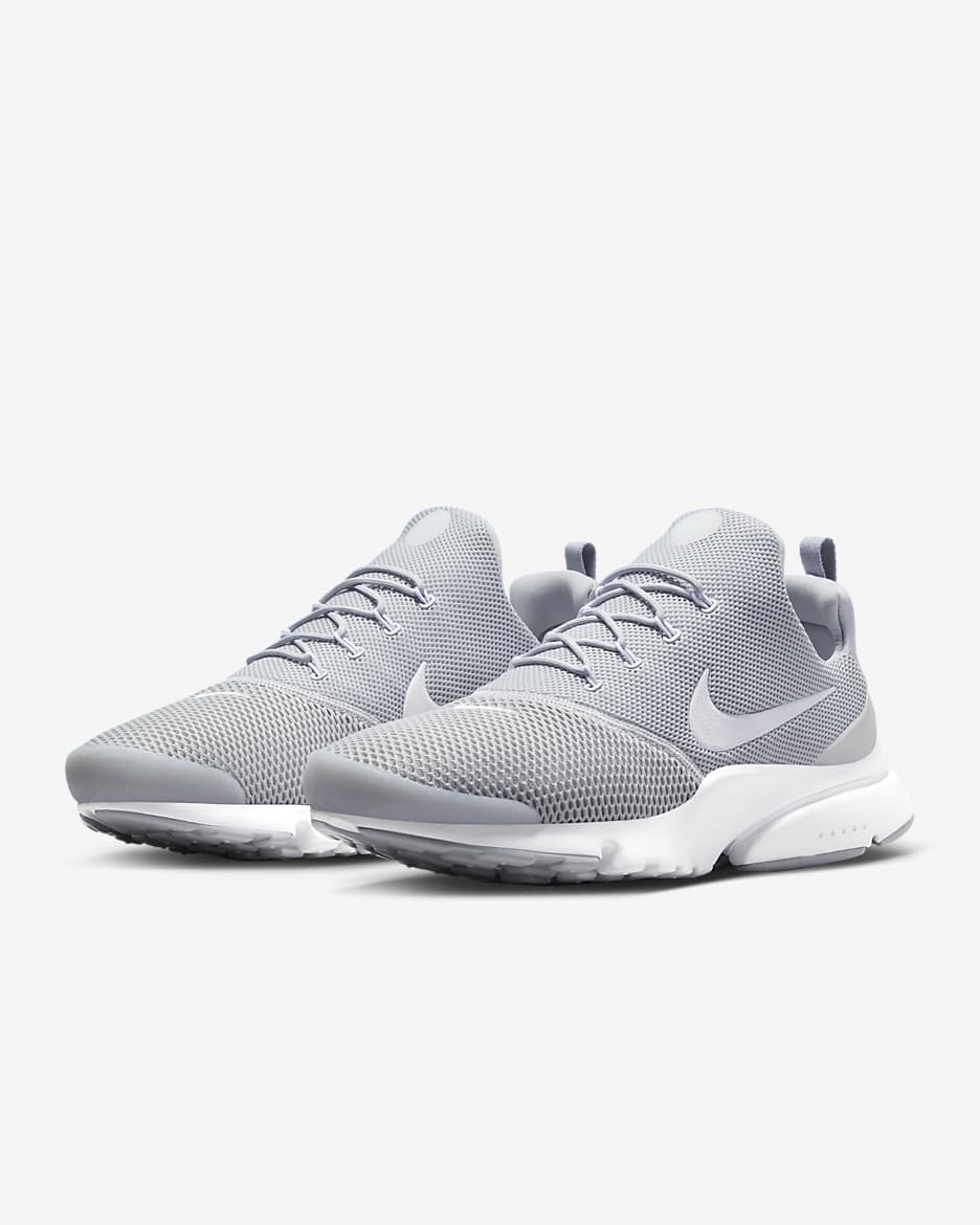 Nike Presto Fly Men's Shoe - Wolf Grey/Wolf Grey/White