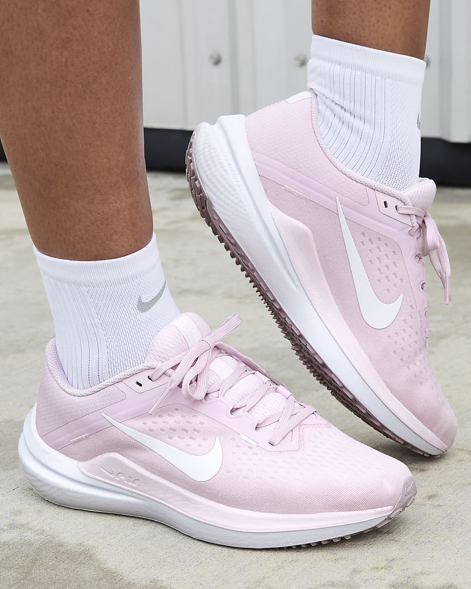 Nike Winflo 10 Women's Road Running Shoes - Pink Foam/Pearl Pink/White