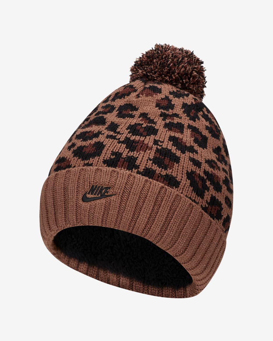 หมวกบีนนี่ผู้หญิง Nike Sportswear - Archaeo Brown