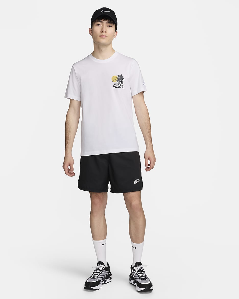 Playera para hombre Nike Sportswear - Blanco/Blanco