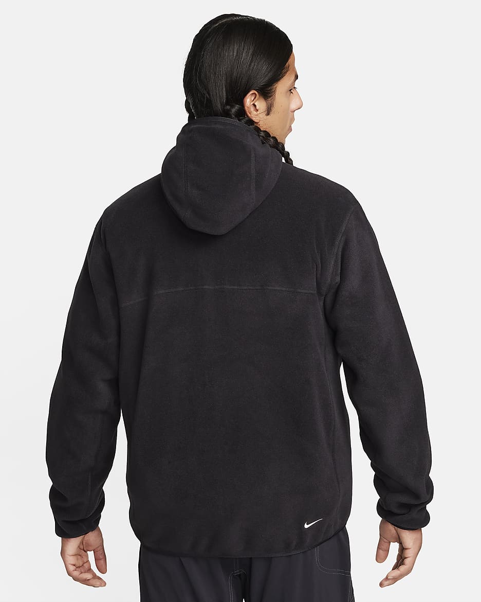 Haut à zip Nike ACG « Wolf Tree » Polartec® pour homme - Noir/Summit White