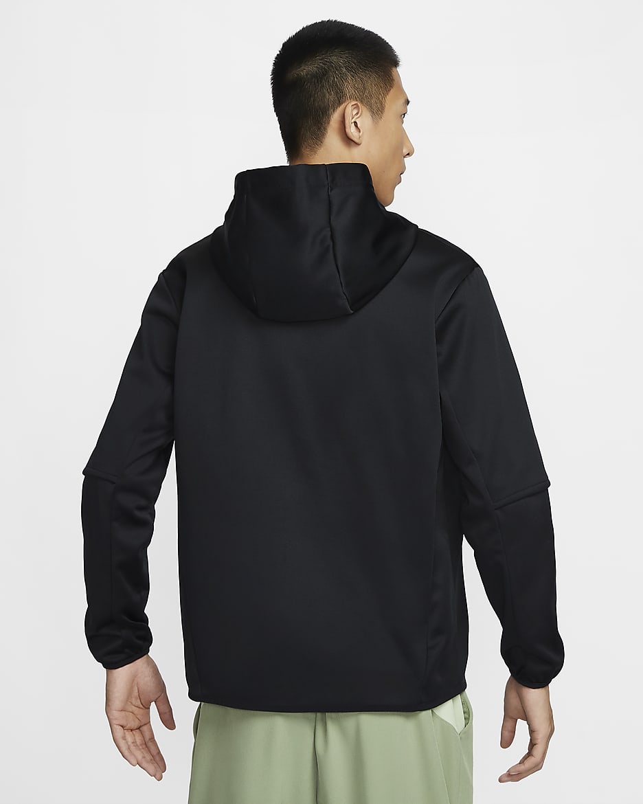 Nike Golf Club Men's Golf Hoodie - Black/Black/Black/White