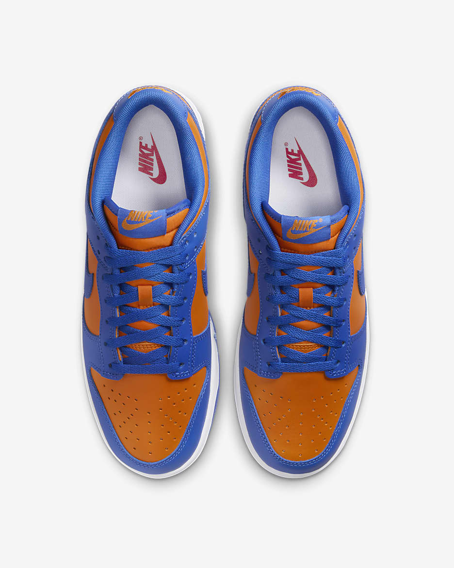 Nike Dunk Low Retro Men's Shoes - Bright Ceramic/University Red/White/Team Royal