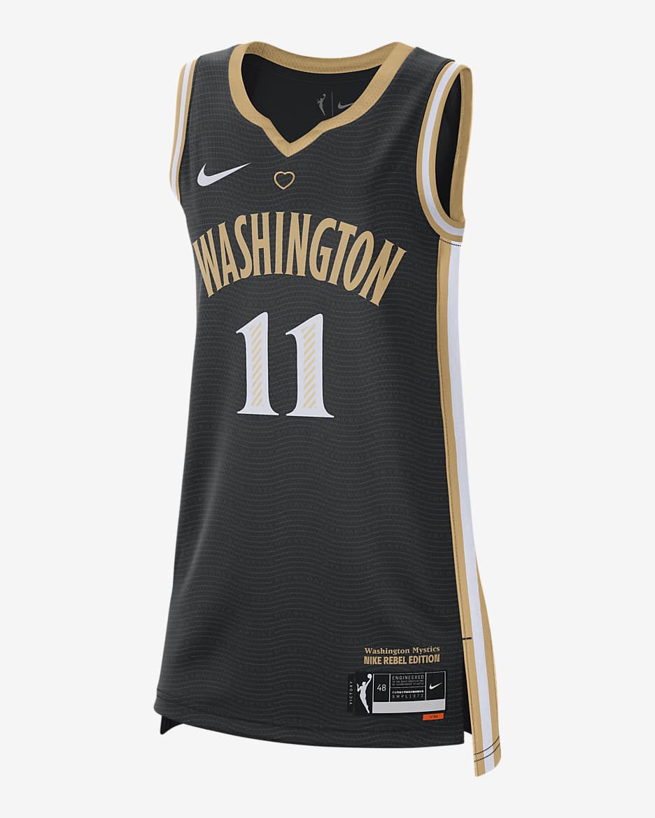 Elena Delle Donne Washington Mystics 2023 Nike Dri-FIT WNBA Victory Jersey - Black